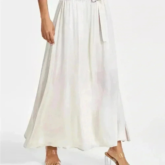 Bar III Women's Belted Pull-On Maxi Skirt in Size Small Created for Macy's - Picture 3 of 12